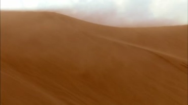 沙漠沙丘沙坡沙尘沙子风沙视频素材