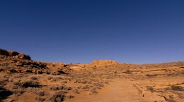 荒芜荒漠沙地沙漠戈壁无人区实拍视频素材