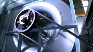 空调生产工序流水线设计焊接压模车间厂房实拍视频素材