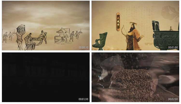 白酒窖藏酿酒工艺发展文化历史形象宣传片视频素材