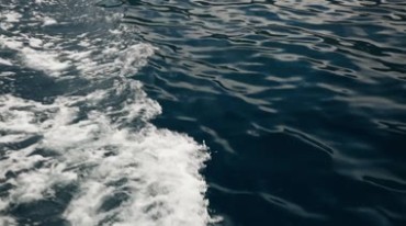 乘船旅游海浪大海轮船海浪视频素材