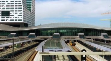 城市高铁动车交通运输摄影视频素材