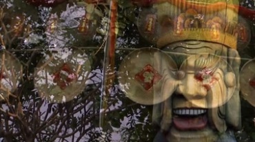 中国少数民族文化村休闲娱乐傣族舞旅游风光宣传片视频素材