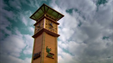上海大楼上的大钟各种钟楼集锦视频素材