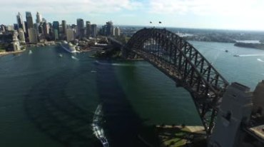 航拍悉尼美丽壮观视频素材