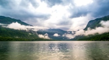 风景宜人秀美山川度假旅游景点延时摄影视频素材