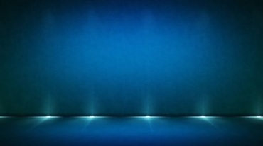 蓝色墙角灯光Led背景视频素材