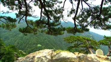 庐山风光大天池自然风景旅游资源实拍视频素材