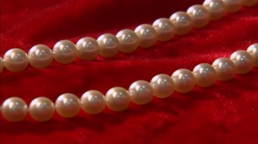 北海珍珠首饰戒指大珍珠实拍实拍视频素材