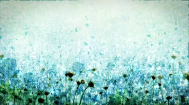 斑斓印象花朵植物植株Led动态背景视频素材
