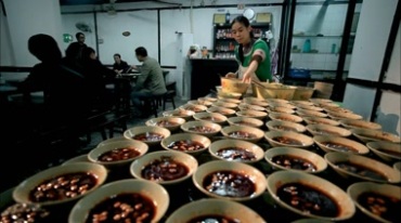 中国美食烹饪制作实拍镜头视频素材