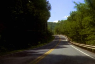 公路汽车快速行驶第一视角视频素材