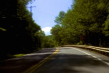 公路汽车快速行驶第一视角视频素材