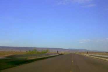 草原公路第一视角快速行驶视频素材