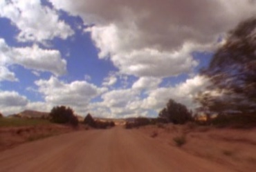 汽车摩托车越野高速行驶第一视角推进视频素材