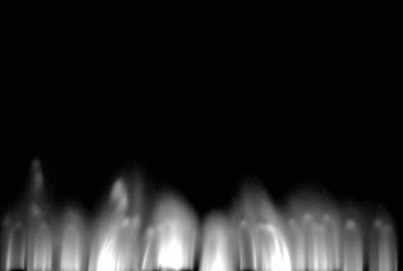 黑白煤气火焰燃烧火苗透明通道黑屏抠像特效视频素材