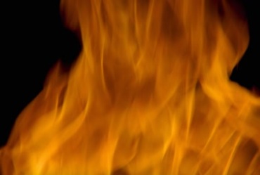 大火燃烧火焰黑屏抠像特效视频素材