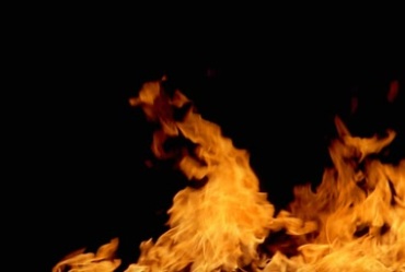 火焰大火燃烧黑屏抠像透明通道特效视频素材