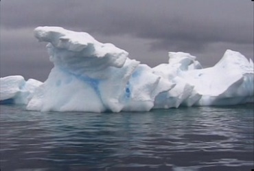极地冰川冰山白雪积雪南北极风光视频素材