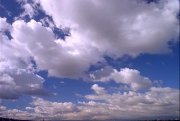 白云白色云层风云变幻快速延时摄影视频素材