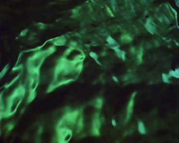 绿水波纹闪烁特效视频素材