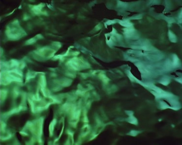 绿水波纹闪烁特效视频素材
