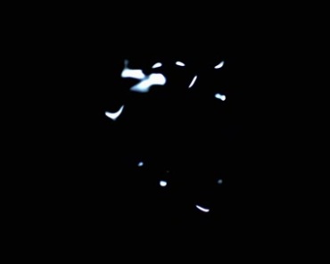 水纹水波纹夜色闪烁波光粼粼黑屏抠像特效视频素材