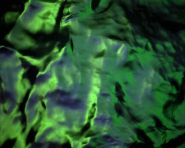 绿色水波纹水纹波光荡漾特效视频素材