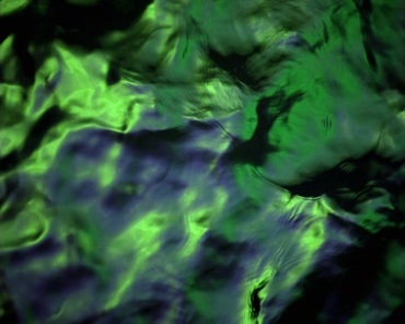 绿色水波纹水纹波光荡漾特效视频素材