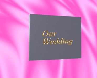 我们的婚礼相册打开桃心黑屏抠像特效视频素材