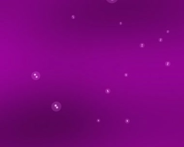 透明气泡圆泡粒子上浮紫色背景视频素材