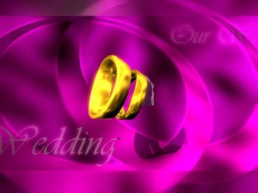 戒指对戒婚戒动态背景视频素材