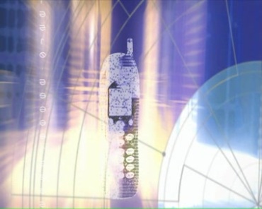 人造卫星电话通信网络科技背景视频素材