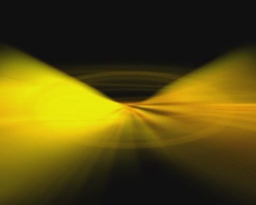 黄色光源炫光发光线条排面动态特效视频素材