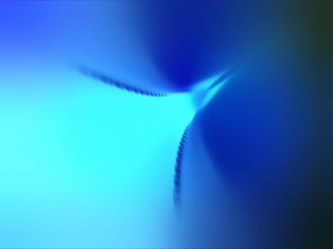 蓝色炫光流光动态光效穿行视频素材