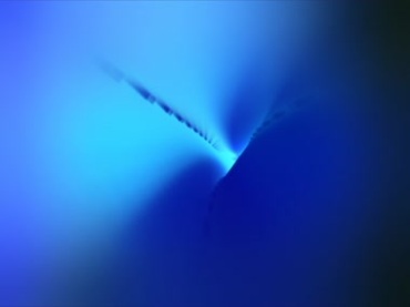蓝色炫光流光动态光效穿行视频素材