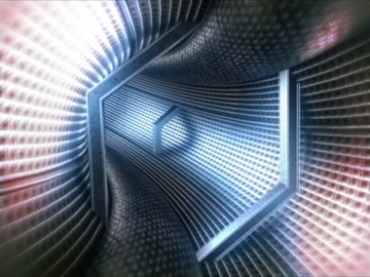 隧道运动穿梭科技背景视频素材