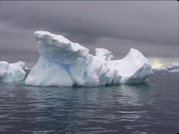 极地冰山冰川视频素材