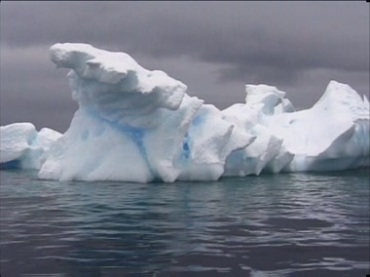 极地冰山冰川视频素材
