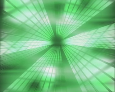 绿色运动隧道穿行穿梭动态背景视频素材