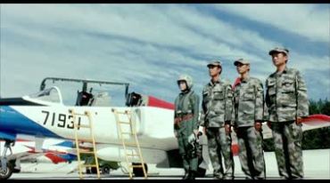 中国强军建设军队现代化背景视频素材