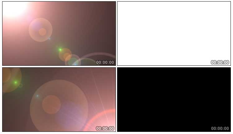 光镜光圈动态光效转场视频素材