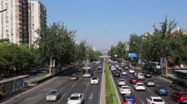 北京车流视频素材