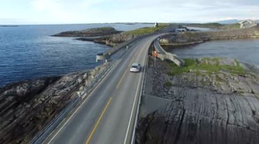 2K实拍挪威城市自然风光视频素材