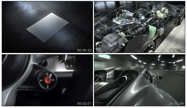 汽车构造引擎发动机活塞运动宣传片视频素材