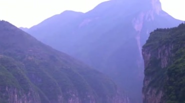 长江三峡旅游随拍长江两岸风光片视频素材