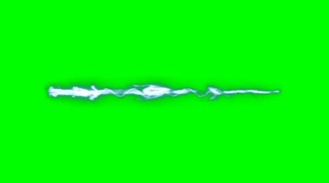 电磁激光电流光束绿屏抠像后期特效视频素材