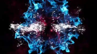 魔法魔幻彩色烟雾爆炸动态后期特效视频素材