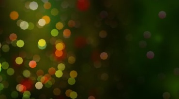圣诞气氛粒子光斑背景视频素材