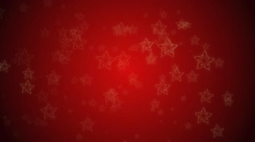 圣诞镂空星星红色背景视频素材